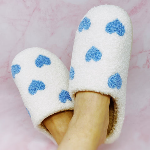 Heart Full Cozy Lounge Slippers