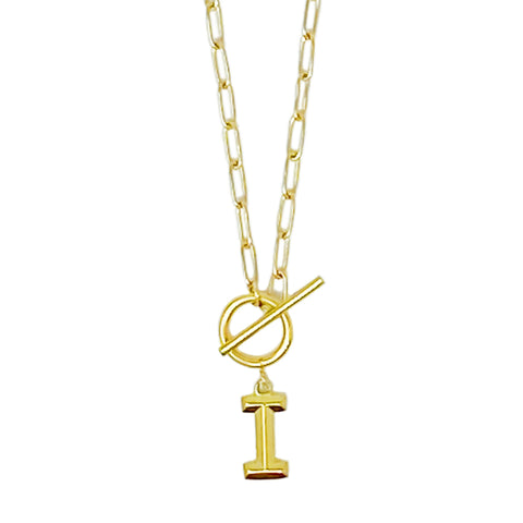 Modern Classic Initial Necklace